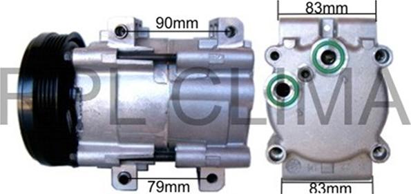 RPLQuality APCOFD0004 - Compressor, air conditioning autospares.lv