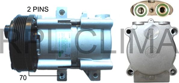 RPLQuality APCOFD0035 - Compressor, air conditioning autospares.lv