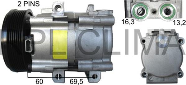 RPLQuality APCOFD0027 - Compressor, air conditioning autospares.lv