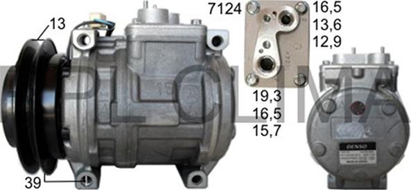 RPLQuality APCOFN0005 - Compressor, air conditioning autospares.lv