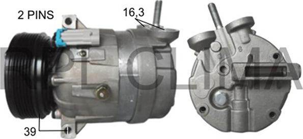 RPLQuality APCOFT5023 - Compressor, air conditioning autospares.lv