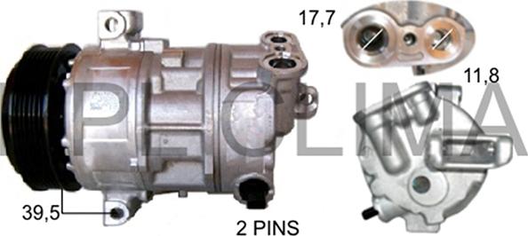 RPLQuality APCOFT5040 - Compressor, air conditioning autospares.lv