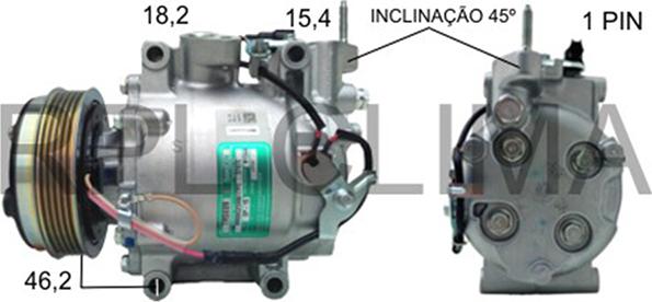 RPLQuality APCOHO0051 - Compressor, air conditioning autospares.lv