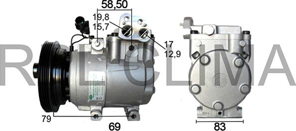 RPLQuality APCOHY0037 - Compressor, air conditioning autospares.lv