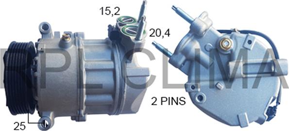 RPLQuality APCOJG5018 - Compressor, air conditioning autospares.lv