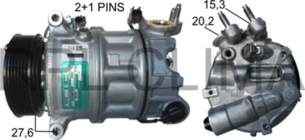 RPLQuality APCOJG5012 - Compressor, air conditioning autospares.lv