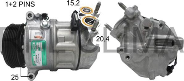 RPLQuality APCOJG0016 - Compressor, air conditioning autospares.lv