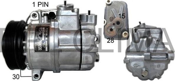 RPLQuality APCOLR0009 - Compressor, air conditioning autospares.lv