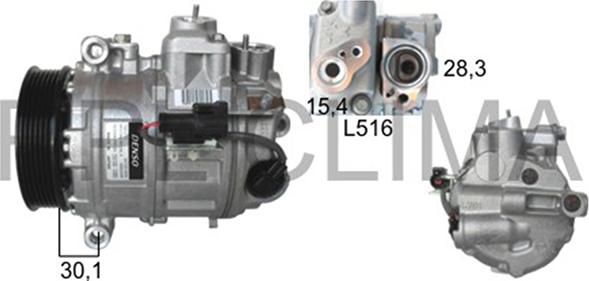 RPLQuality APCOLR0019 - Compressor, air conditioning autospares.lv