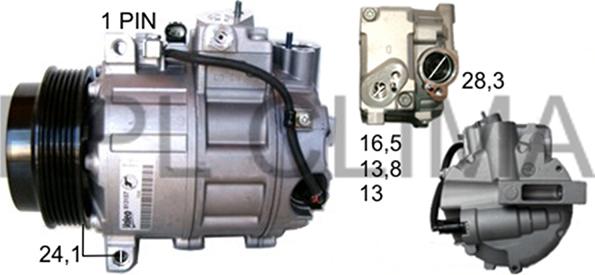 RPLQuality APCOMB0045 - Compressor, air conditioning autospares.lv