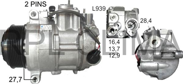 RPLQuality APCOMB0058 - Compressor, air conditioning autospares.lv