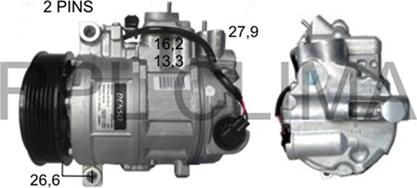 RPLQuality APCOMB0064 - Compressor, air conditioning autospares.lv