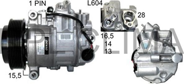 RPLQuality APCOMB0018 - Compressor, air conditioning autospares.lv