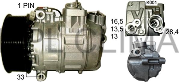 RPLQuality APCOMB0038 - Compressor, air conditioning autospares.lv