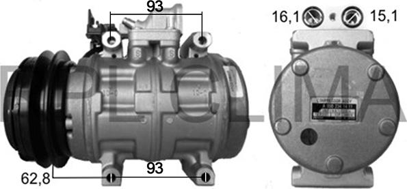 RPLQuality APCOMB0020 - Compressor, air conditioning autospares.lv