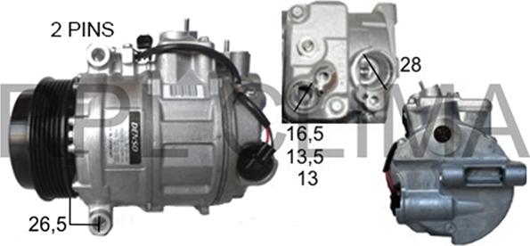 RPLQuality APCOMB0079 - Compressor, air conditioning autospares.lv