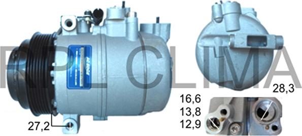 RPLQuality APCOMB3034 - Compressor, air conditioning autospares.lv