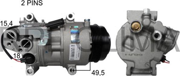 RPLQuality APCOMB2027 - Compressor, air conditioning autospares.lv