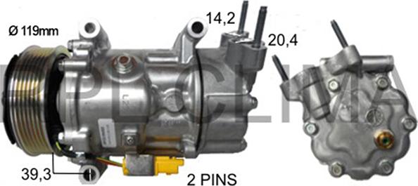 RPLQuality APCOMNI004 - Compressor, air conditioning autospares.lv