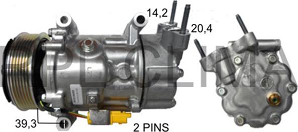 RPLQuality APCOMNI503 - Compressor, air conditioning autospares.lv