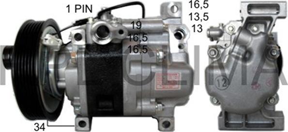 RPLQuality APCOMZ0018 - Compressor, air conditioning autospares.lv