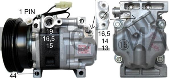 RPLQuality APCOMZ0012 - Compressor, air conditioning autospares.lv