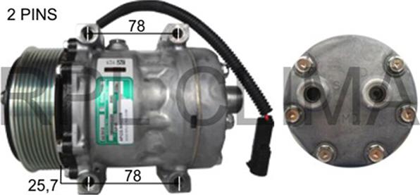 RPLQuality APCONH0011 - Compressor, air conditioning autospares.lv