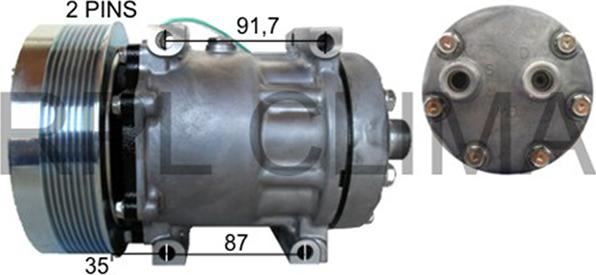 RPLQuality APCONH0003 - Compressor, air conditioning autospares.lv