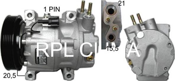 RPLQuality APCONI0048 - Compressor, air conditioning autospares.lv