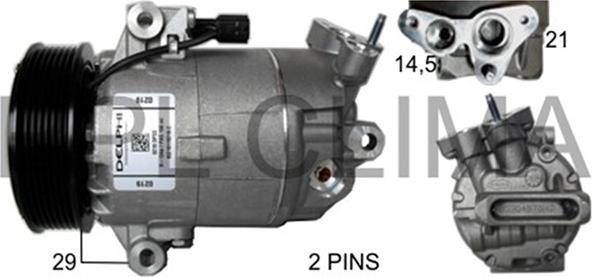 RPLQuality APCONI0055 - Compressor, air conditioning autospares.lv