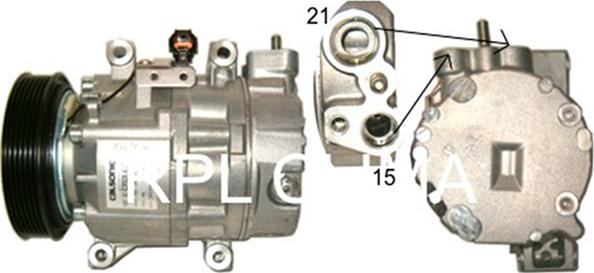 RPLQuality APCONI0039 - Compressor, air conditioning autospares.lv