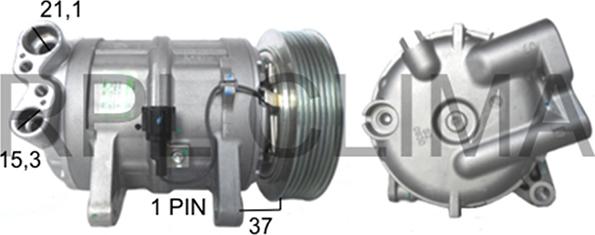 RPLQuality APCONI0037 - Compressor, air conditioning autospares.lv