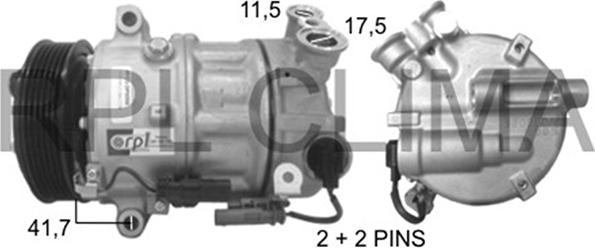 RPLQuality APCOOP0056 - Compressor, air conditioning autospares.lv