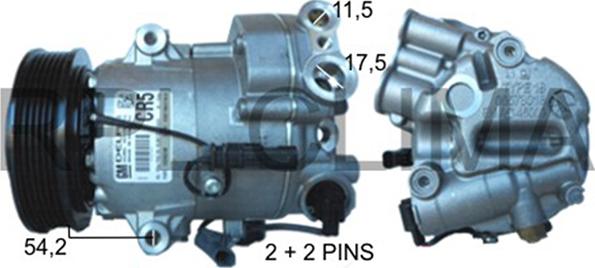 RPLQuality APCOOP0064 - Compressor, air conditioning autospares.lv