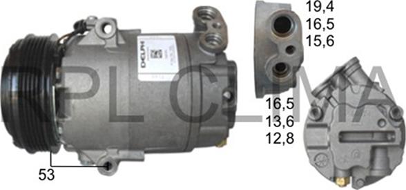 RPLQuality APCOOP0019 - Compressor, air conditioning autospares.lv