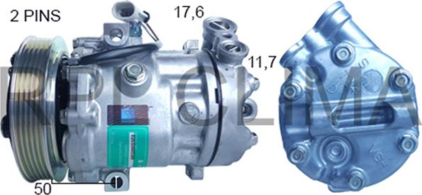 RPLQuality APCOOP0013 - Compressor, air conditioning autospares.lv