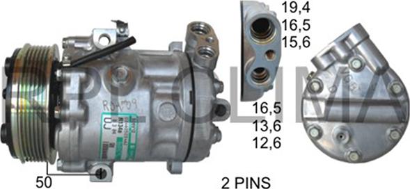 RPLQuality APCOOP0012 - Compressor, air conditioning autospares.lv