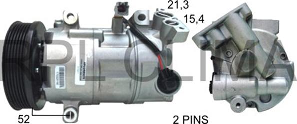 RPLQuality APCORE5078 - Compressor, air conditioning autospares.lv