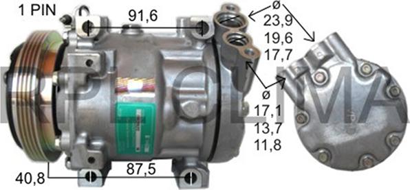 RPLQuality APCORE0014 - Compressor, air conditioning autospares.lv