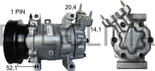 RPLQuality APCORE5026 - Compressor, air conditioning autospares.lv