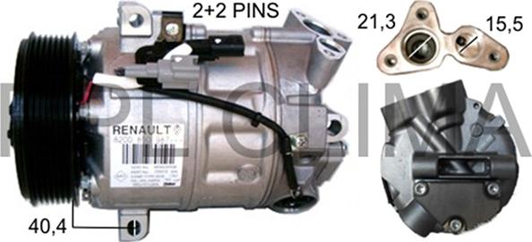 RPLQuality APCORE0074 - Compressor, air conditioning autospares.lv