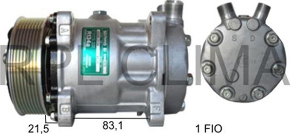 RPLQuality APCOSD0719 - Compressor, air conditioning autospares.lv