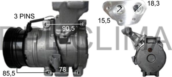 RPLQuality APCOTO5052 - Compressor, air conditioning autospares.lv