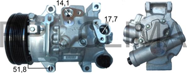 RPLQuality APCOTO0061 - Compressor, air conditioning autospares.lv