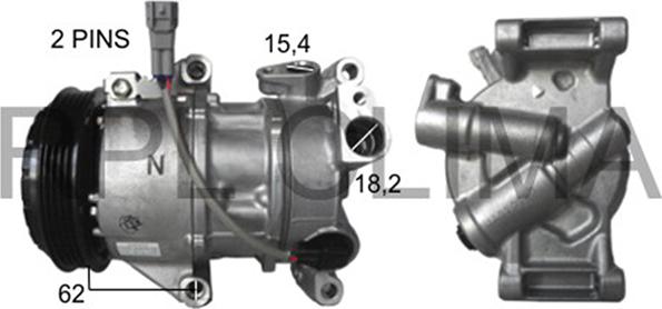 RPLQuality APCOTO0085 - Compressor, air conditioning autospares.lv