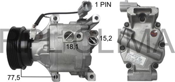 RPLQuality APCOTO0035 - Compressor, air conditioning autospares.lv