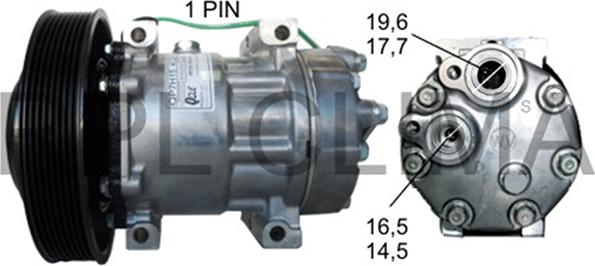 RPLQuality APCOVO4031 - Compressor, air conditioning autospares.lv