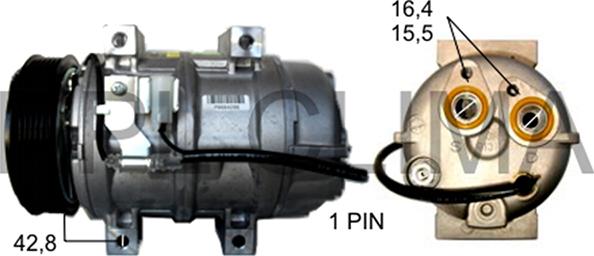 RPLQuality APCOVO0025 - Compressor, air conditioning autospares.lv