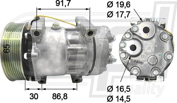 RPLQuality APCOVO0028 - Compressor, air conditioning autospares.lv