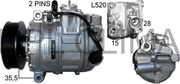 RPLQuality APCOVW0029 - Compressor, air conditioning autospares.lv